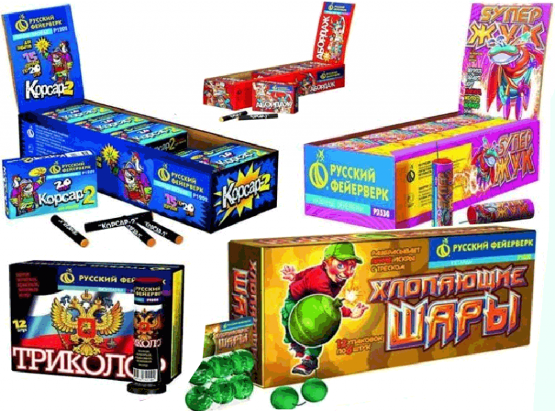Петарды оптом — Октябрьское 