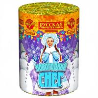 Новогодний снег Батарея салютов купить в Октябрьском | oktyabrskoe.salutsklad.ru