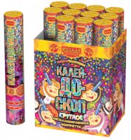 Калейдоскоп 30 Пневматическая хлопушка купить в Октябрьском | oktyabrskoe.salutsklad.ru