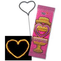 Сердечко Бенгальские огни фигурные купить в Октябрьском | oktyabrskoe.salutsklad.ru