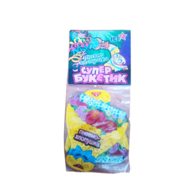 Супер-Букетик Пневматическая хлопушка купить в Октябрьском | oktyabrskoe.salutsklad.ru