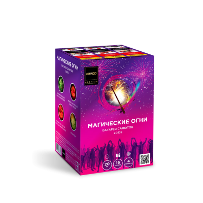 Магические огни Батарея салютов купить в Октябрьском | oktyabrskoe.salutsklad.ru