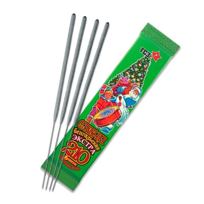 210 мм. Экстра Бенгальские огни купить в Октябрьском | oktyabrskoe.salutsklad.ru