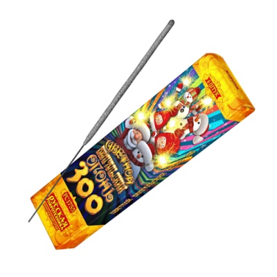 Цветной 300 мм. Бенгальские огни купить в Октябрьском | oktyabrskoe.salutsklad.ru